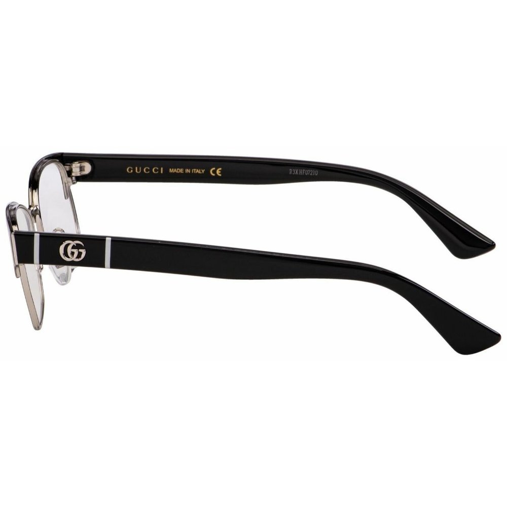 Gucci 49mm Black Frame Eyeglasses! New - Picture 2 of 5